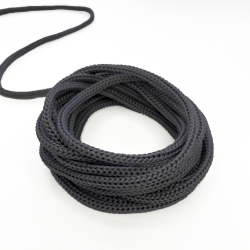 Шнур для одежды d-4.5мм, цвет Серый (на отрез)  в Шатуре