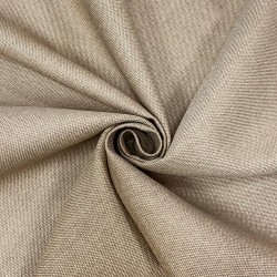 Ткань Рогожка (мебельная), цвет Бежевый (на отрез) (100% полиэстер) в Шатуре