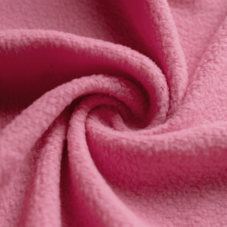 Флис Односторонний 130 гр/м2, цвет Розовый (на отрез)  в Шатуре