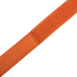 Контактная лента 25мм  Оранжевый (велькро-липучка, на отрез)  в Шатуре