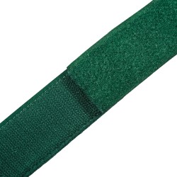 Контактная лента 40мм (38мм)  Зелёный (велькро-липучка, на отрез)  в Шатуре