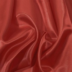 Ткань Атлас-сатин, цвет Красный (на отрез)  в Шатуре