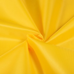 Ткань Оксфорд 210D PU, Желтый (на отрез)  в Шатуре