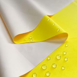 Водонепроницаемая Дышащая Мембранная ткань PU 10'000, цвет Жёлтый (на отрез)  в Шатуре