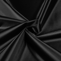 *Ткань Оксфорд 210D PU, цвет Черный (на отрез)  в Шатуре
